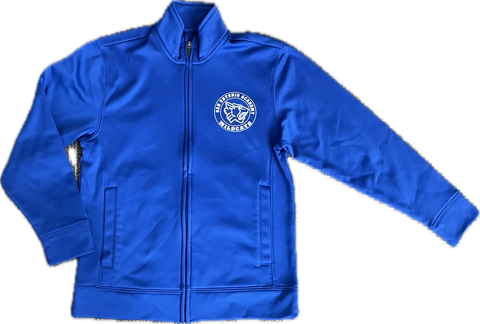 Blue Zipper Sweatshirt