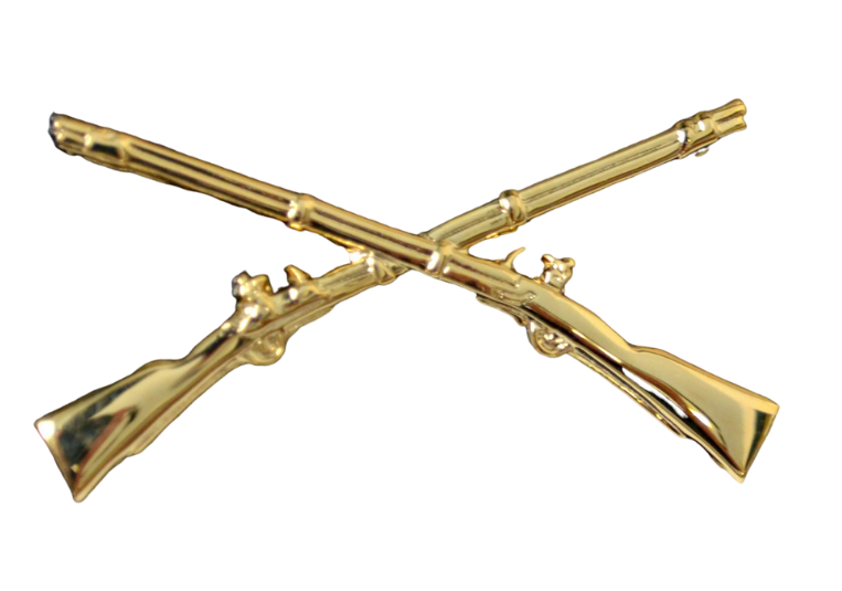 Us Army Crossed Rifles Army Infantry Br Crossed Rifles With Text